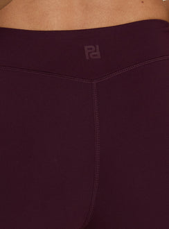 Tempo Active Low Rise Shorts Plum