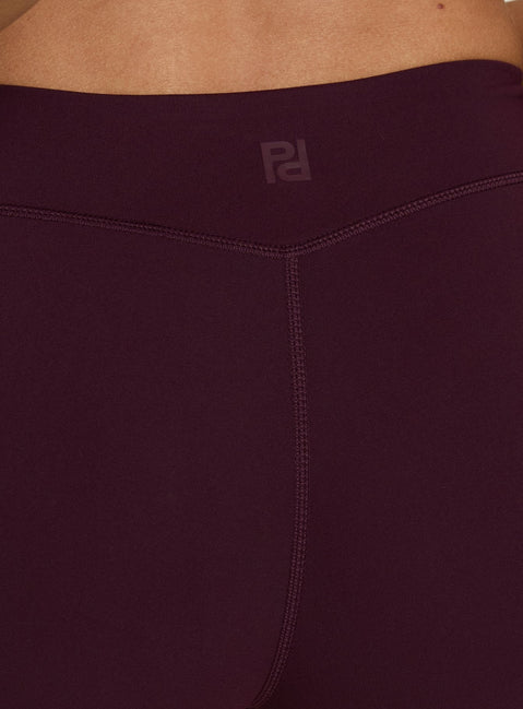 Tempo Active Low Rise Shorts Plum