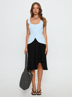 Spirito Vest Top Blue