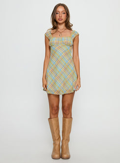 Seyani Mini Dress Multi Check