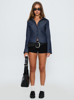 Anni Shirt Blue Denim