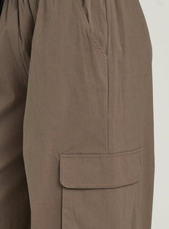 Lunea Concealed Waistband Cargo Pants Charcoal Petite