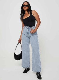 product Princess Polly Mid Rise  Nicolo Jeans Denim