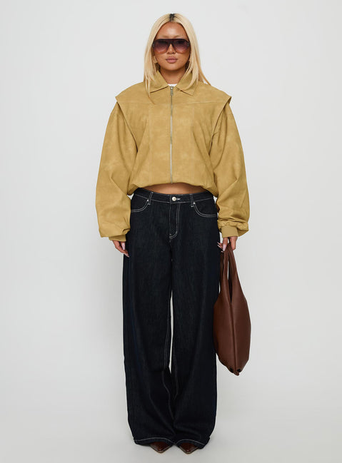 Vista Bomber Jacket Mustard