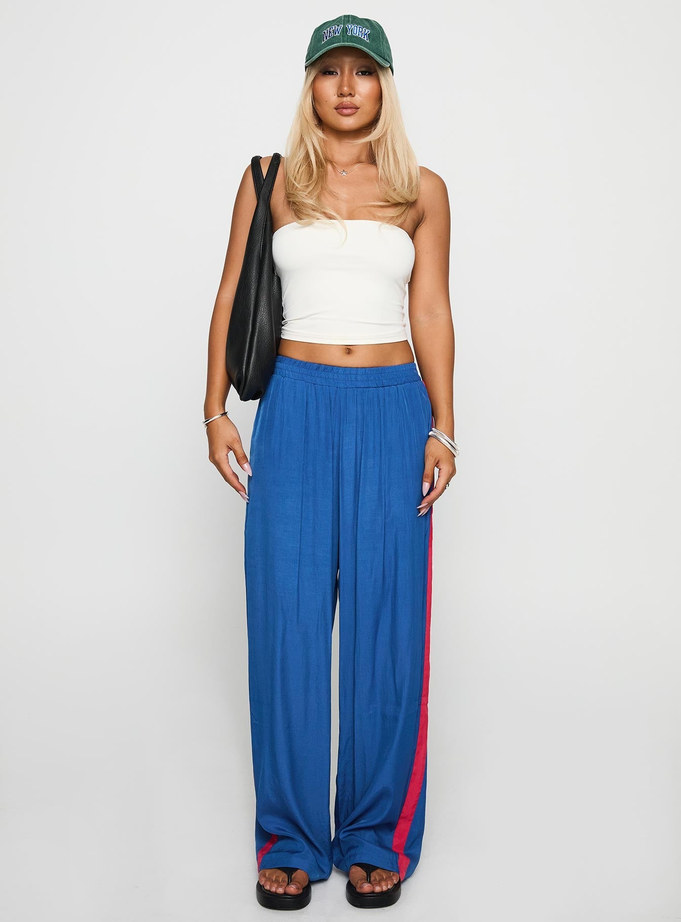 No Doubts Track Pant Blue