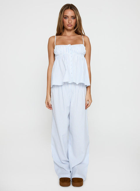 Cassini Set Blue Stripe