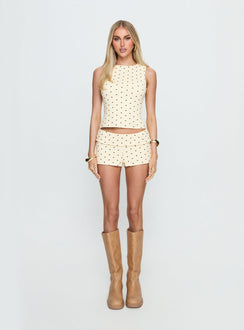 Manolo Set Cream Polka