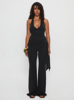 Enchantress Wide Leg Jumpsuit Black