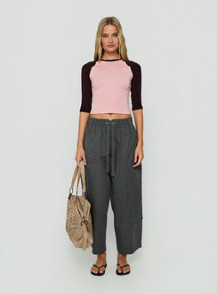 Fever Cargo Pant Charcoal