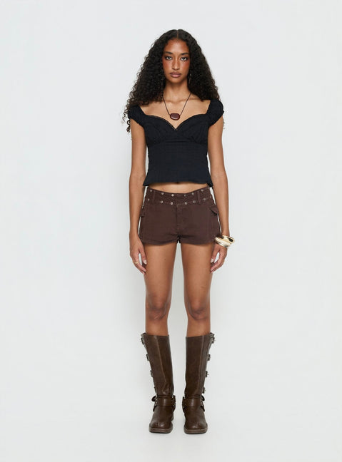 Fyrie Top Black