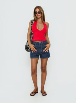 Tropicana Denim Shorts Indigo