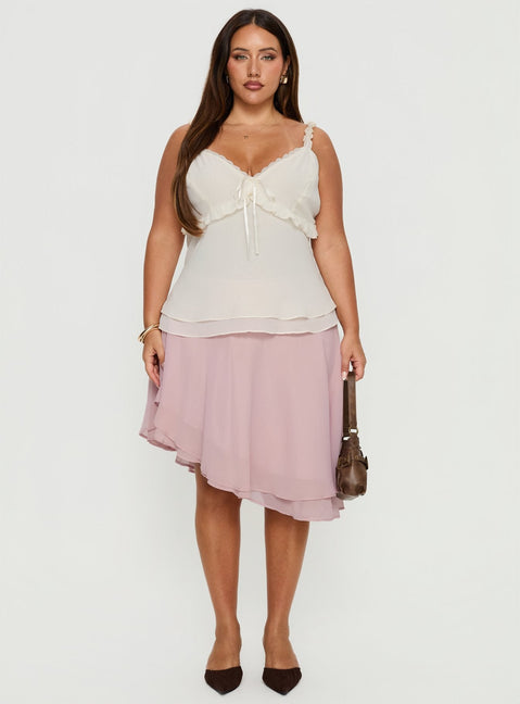 Taini Top Cream Curve