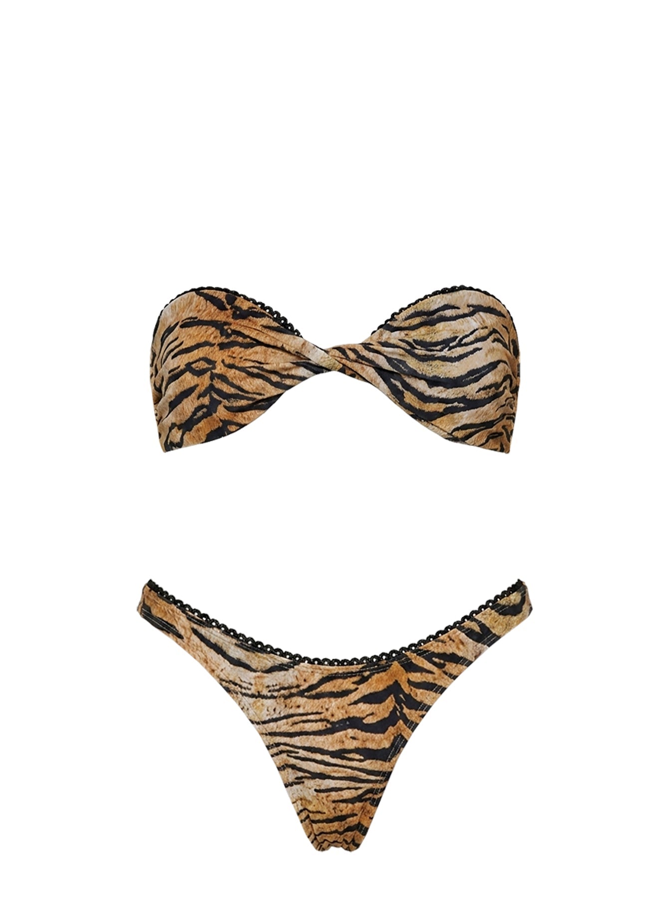 Amplitude Bikini Top Tiger
