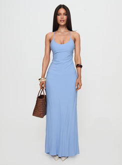 Doley Maxi Dress Blue