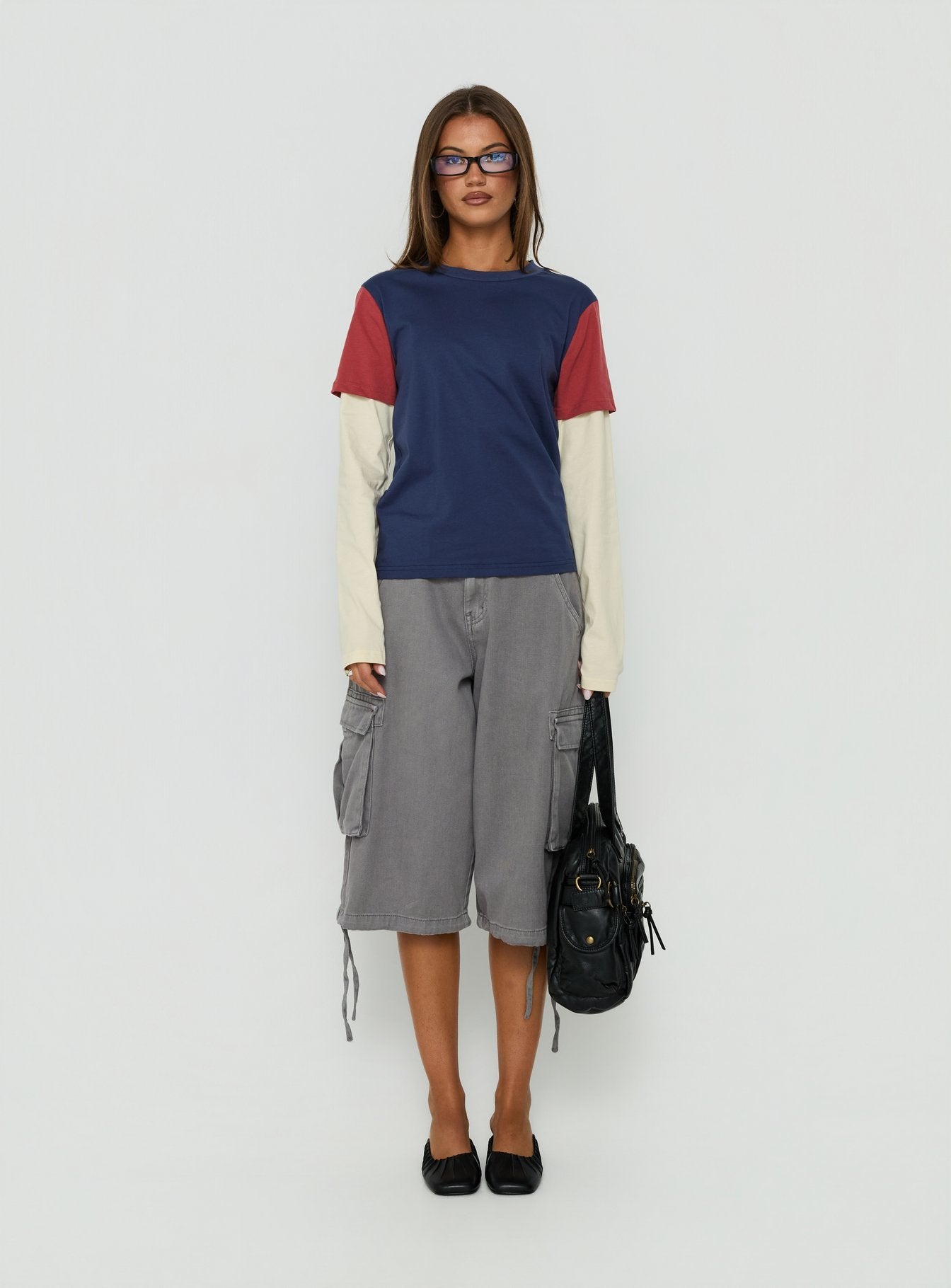 The Brass Long Sleeve Top Multi