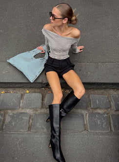 Two Lovers Low Rise Short Black