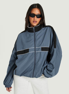 Rhode Windbreaker Slate Blue