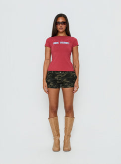 Remix Micro Shorts Camo