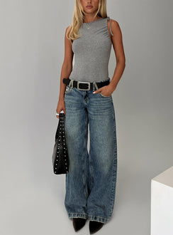 Magnetism Bodysuit Grey