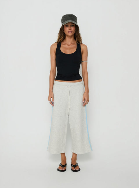 Dojo 3/4 Track Pants Grey Marle