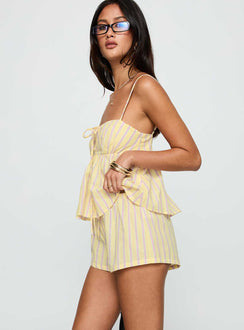 Solaris Cotton Relaxed Set Yellow