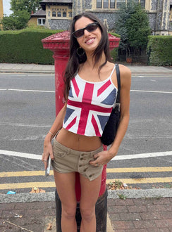 Carrie Cami Top Crimson