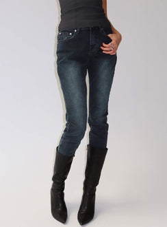 Illyssa Mid Rise Skinny Jeans Washed Charcoal Mid Rise Jeans Jeans 