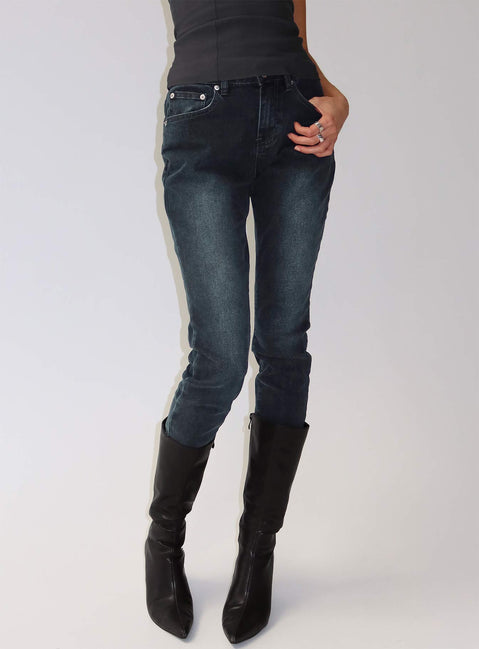 Illyssa Mid Rise Skinny Jeans Washed Charcoal Mid Rise Jeans Jeans 