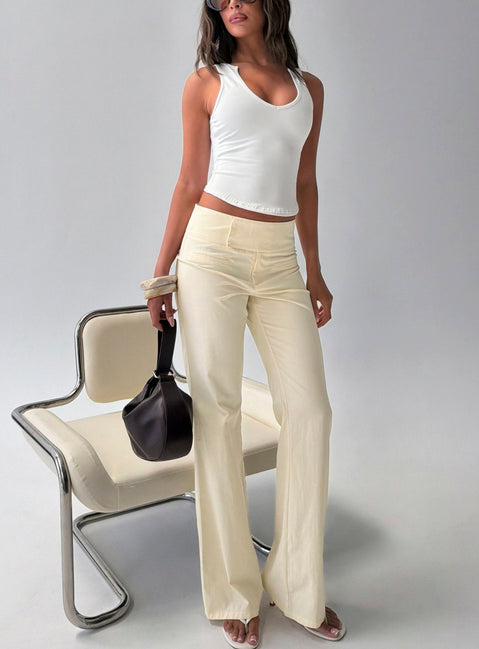 Totti Pant Butter Yellow
