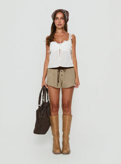 Serabella Anglaise Top White