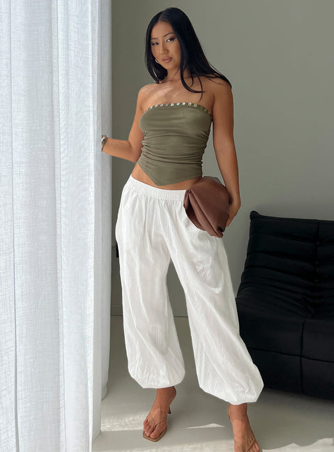 Tinkah Genie Pants Off White
