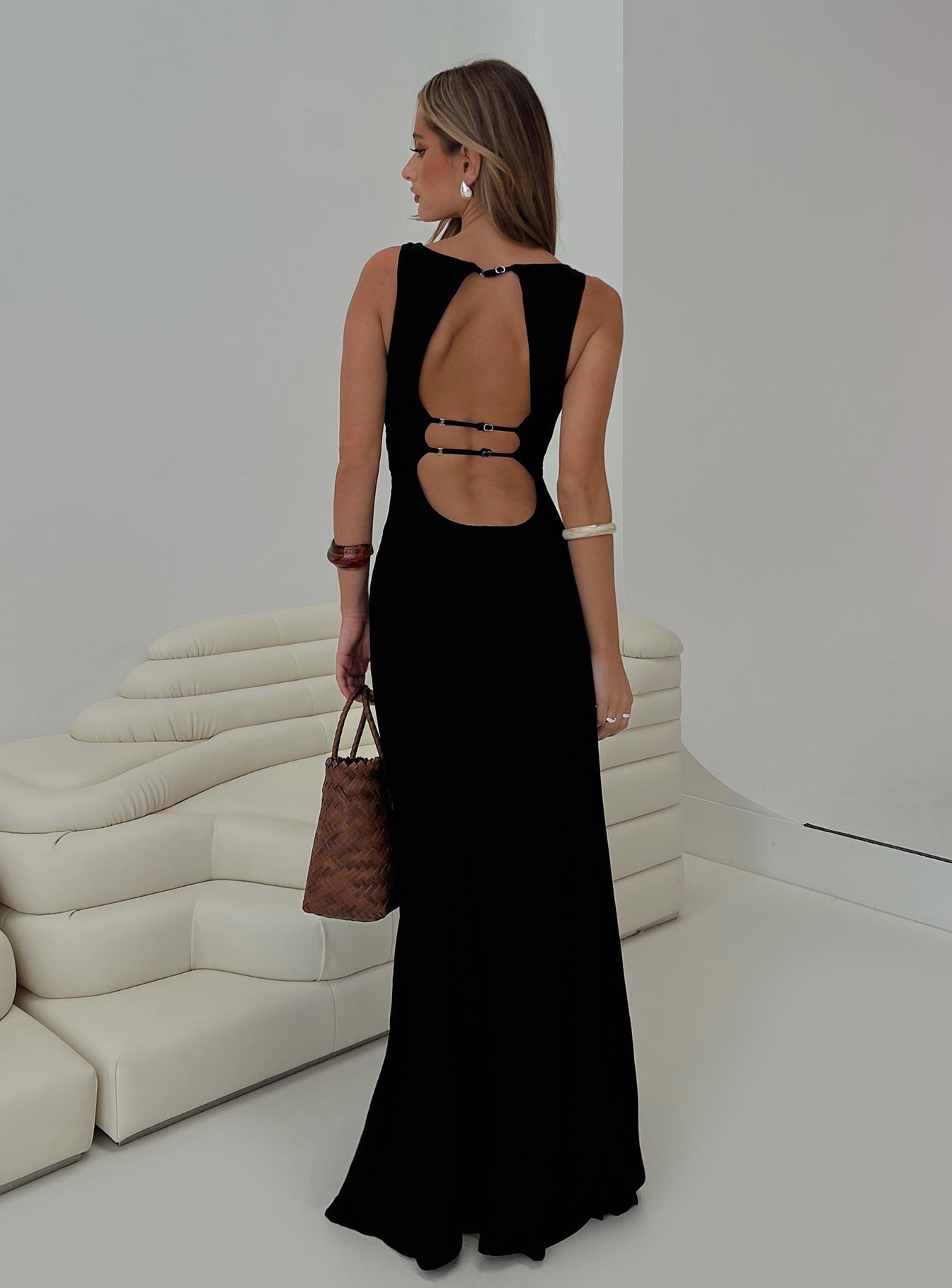 Ace Of Hearts Backless Maxi Dress Black | Princess Polly Ace Of Hearts Backless Maxi Dress Black | Princess Polly