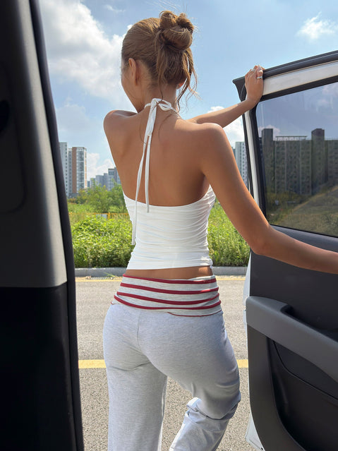 Ezekiel Nylon Top White