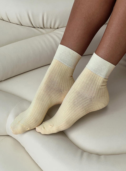 Calgary Sock Pack Pink / Yellow