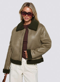 Codenames Collared Jacket Green