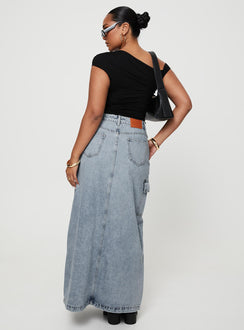 product McGuane Denim Midi Skirt Princess Polly  Maxi 