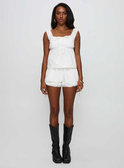 That Smile Tie Detail Set White