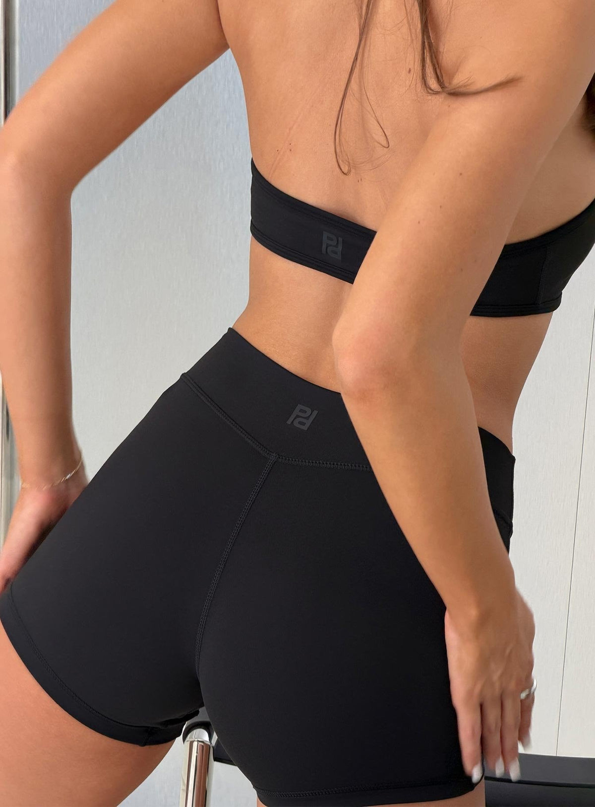 Tempo Active Low Rise Shorts Black