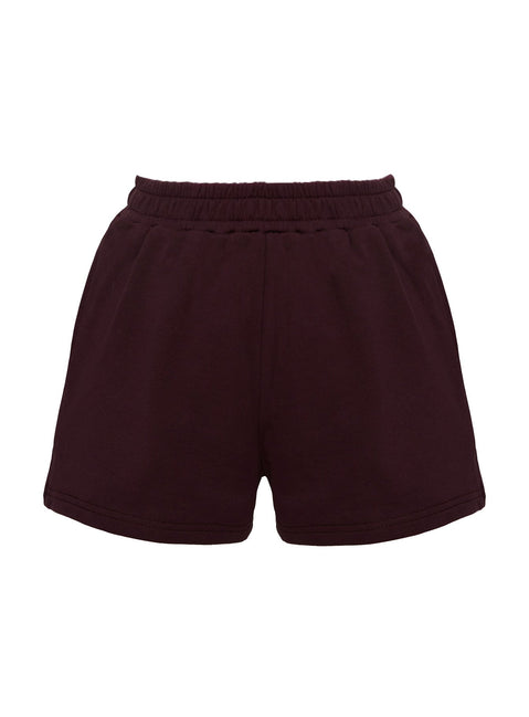 product Princess Polly All Day Short Wine High Waisted Shorts 