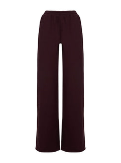 product Princess Polly All Day Straight Leg Sweatpants Wine 