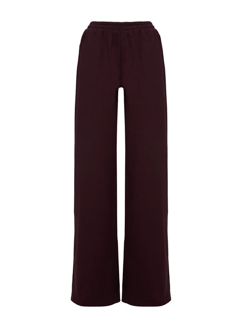 product Princess Polly All Day Straight Leg Sweatpants Wine 