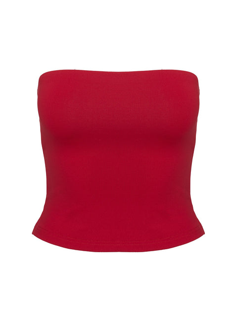 product Princess Polly Aurorah Strapless Top Red Sleeveless straight 