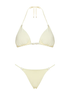 Adrah Cheeky Bikini Bottoms Yellow