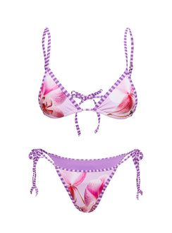 Blaylock Triangle Bikini Top Pink Orchid