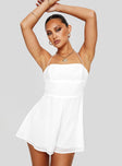 Bexely Playsuit White