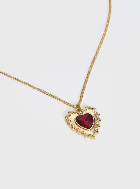 Soul Love Necklace Gold