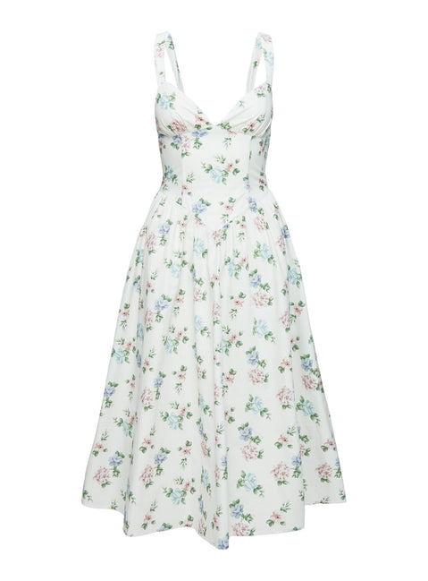 product Princess Polly Dulcibella Midi Dress Floral Plunger 