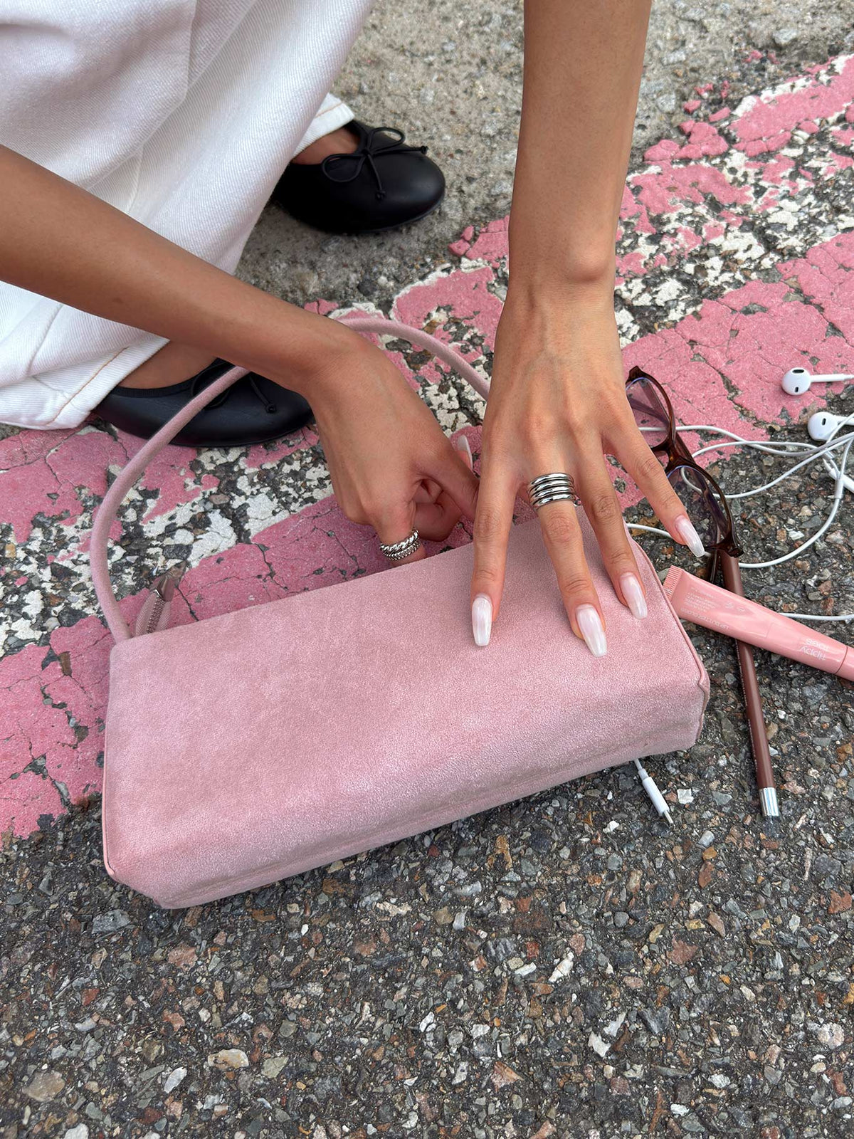 Dawn To Dusk Shoulder Bag Pink