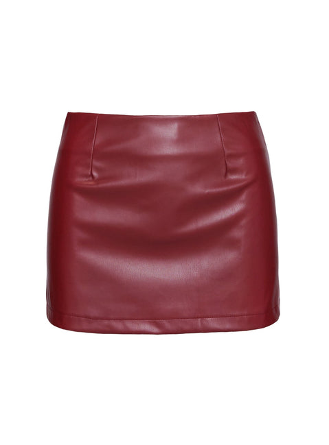 product Princess Polly De Tigre Belted Mini Skirt Red Mini Skirts 