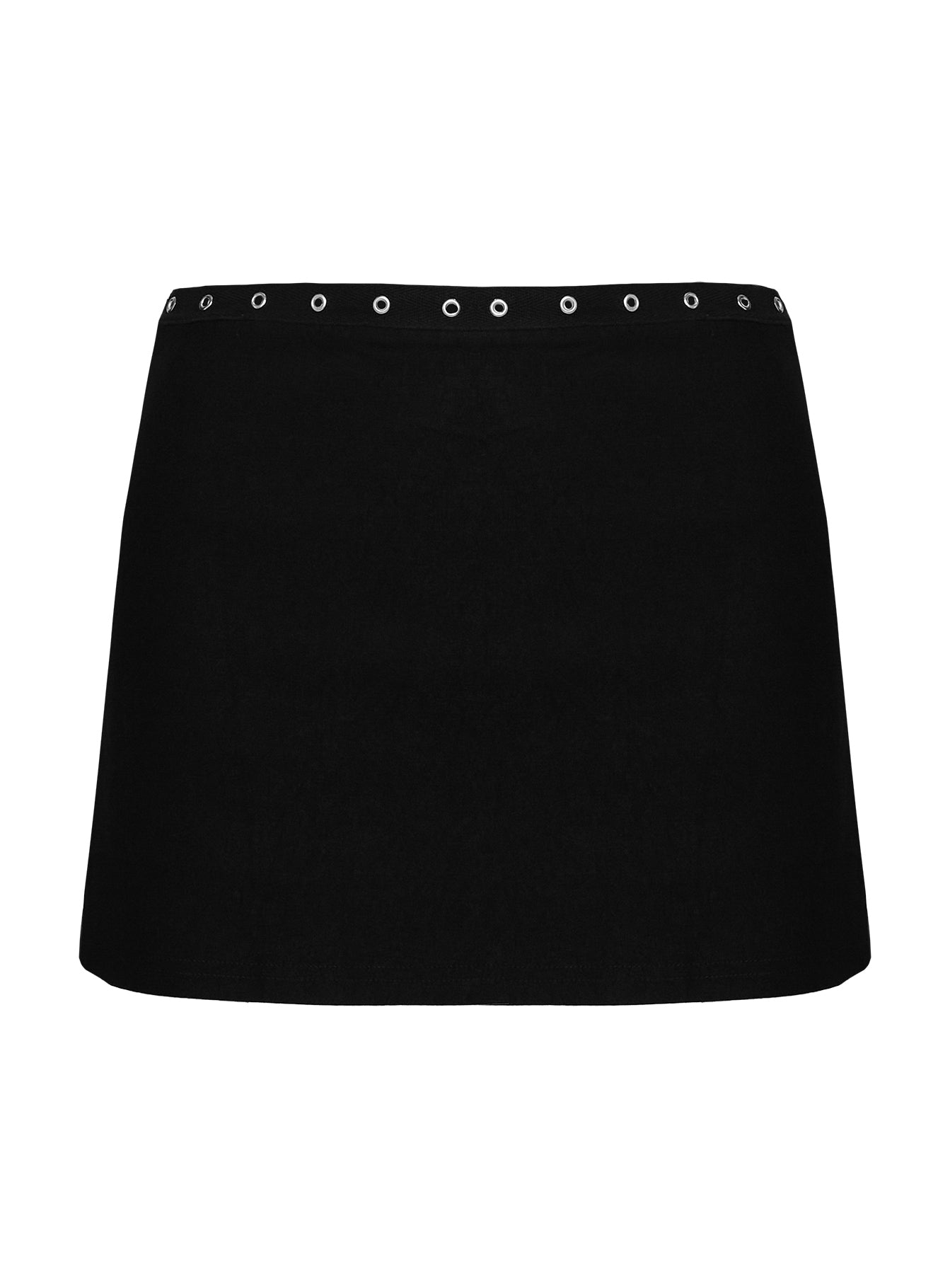 product Princess Polly Disclosure Eyelet Skort Black High Waisted Shorts 